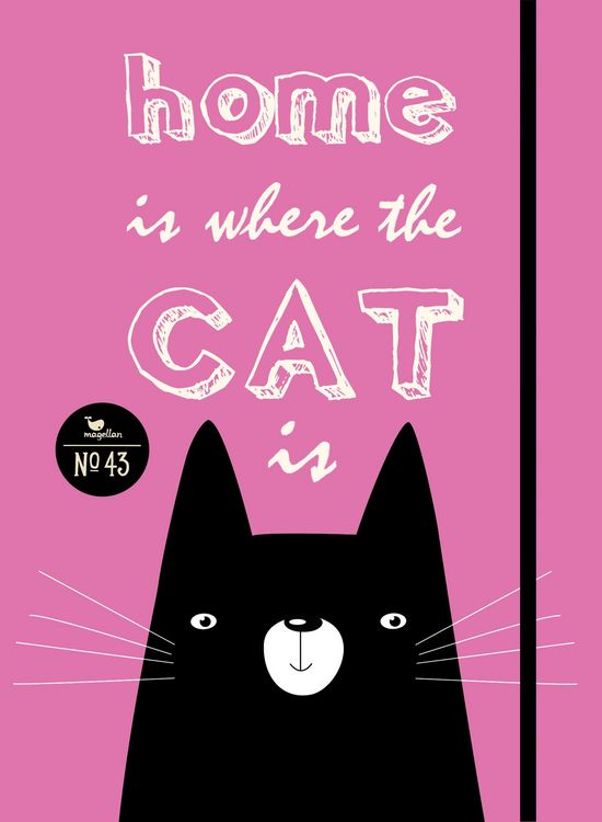Produktbild: Notizbuch No. 43 - Cat Home
