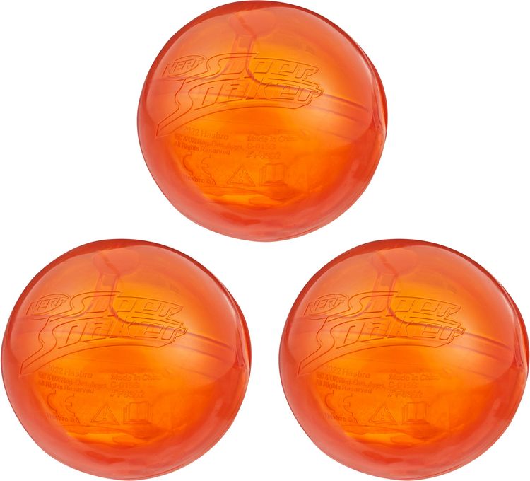 Produktbild: Hasbro F63925L0 - Nerf Super Soaker Hydro Balls, 3 St&uuml;ck, wiederverwendbar
