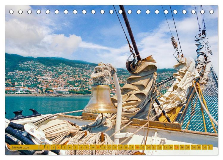 Produktbild: Madeira, Insel im ewigen Fr&uuml;hling (Tischkalender 2026 DIN A5 quer), CALVENDO Monatskalender