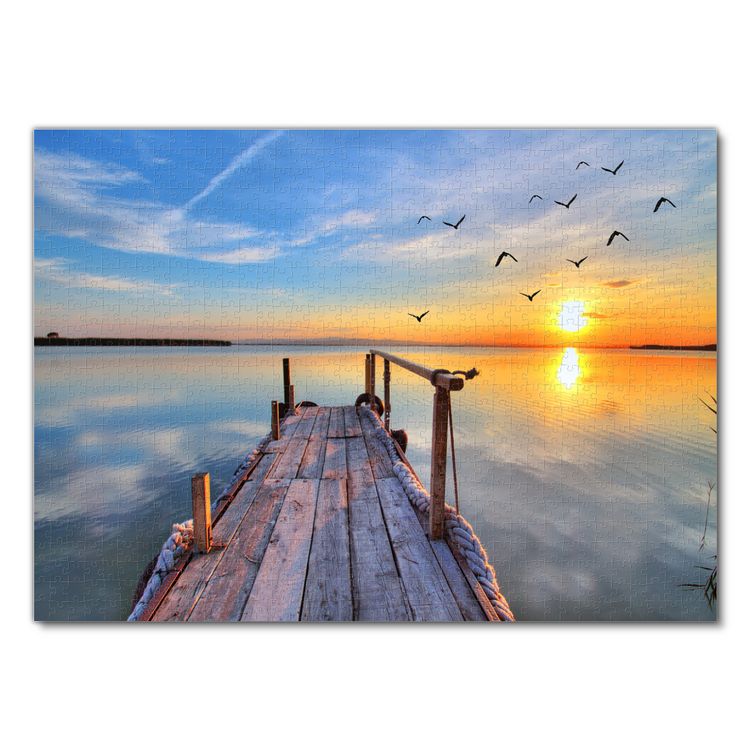 Produktbild: Lais Puzzle Wolken im See 1000 Teile