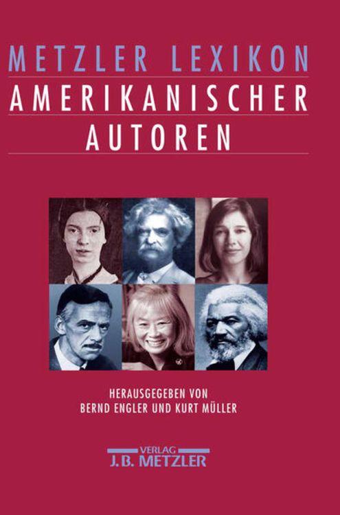 Produktbild: Metzler Lexikon amerikanischer Autoren