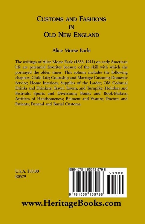 Produktbild: Customs and Fashions in Old New England
