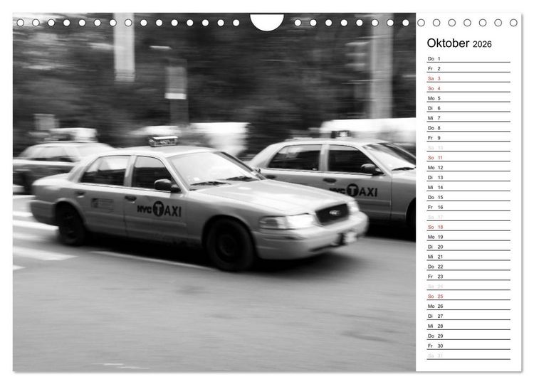Produktbild: New York (Wandkalender 2026 DIN A4 quer), CALVENDO Monatskalender
