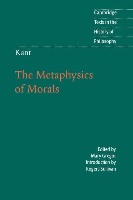 Produktbild: Kant: The Metaphysics of Morals