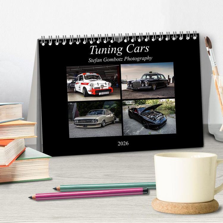 Produktbild: Tuning Cars (Tischkalender 2026 DIN A5 quer), CALVENDO Monatskalender