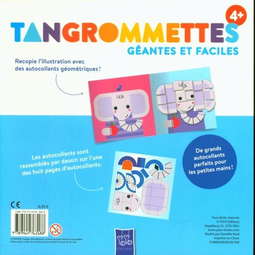 Produktbild: Tangrommettes g&eacute;antes et faciles 4+