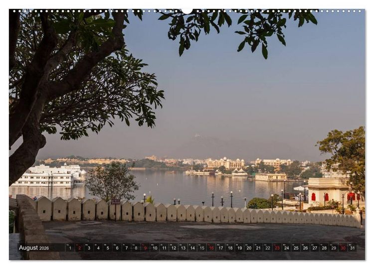 Produktbild: Indien, Rajasthan (Wandkalender 2026 DIN A2 quer), CALVENDO Monatskalender