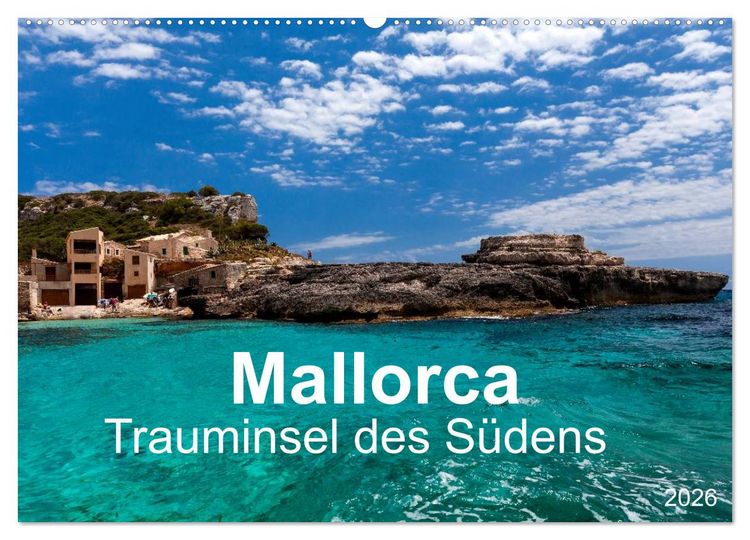Produktbild: Mallorca - Trauminsel des S&uuml;dens (Wandkalender 2026 DIN A2 quer), CALVENDO Monatskalender