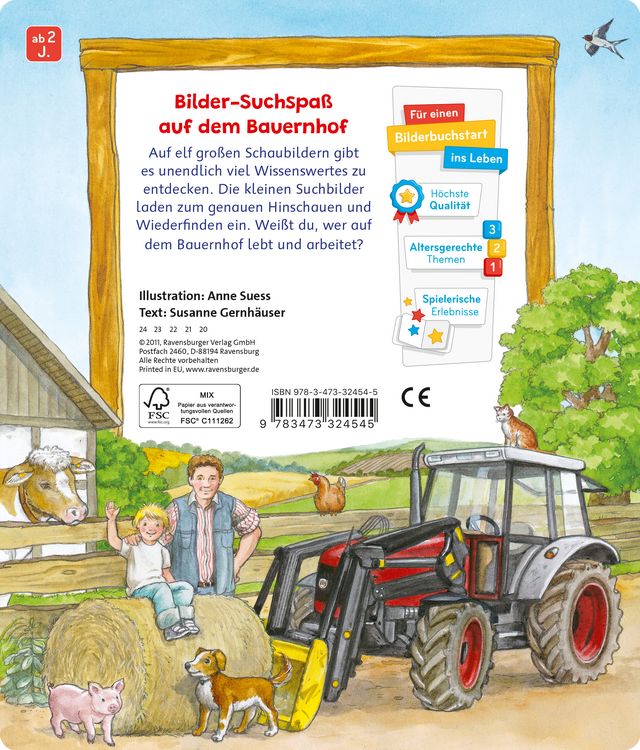 Sachen Suchen, Sachen Fühlen: Auf Dem Bauernhof – Fühlbuch Für Kinder Ab 18 Monaten | Suchen, Finden, Fühlen