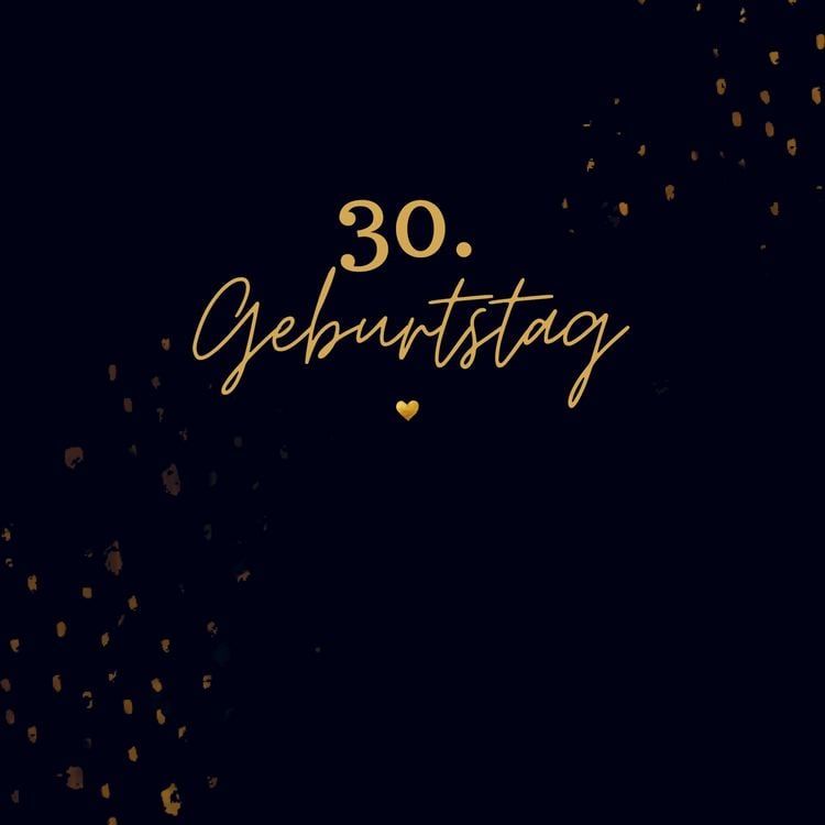 Produktbild: 30. Geburtstag- G&auml;stebuch Blanko