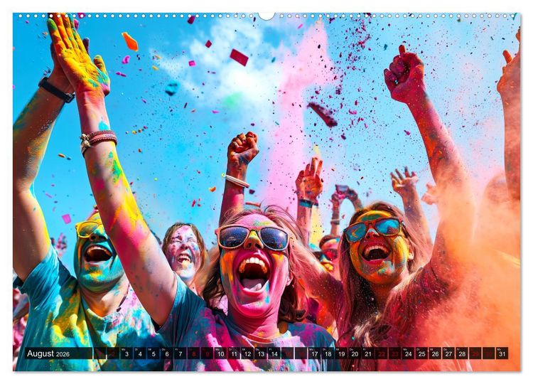 Produktbild: Festival der Kulturen (Wandkalender 2026 DIN A2 quer), CALVENDO Monatskalender