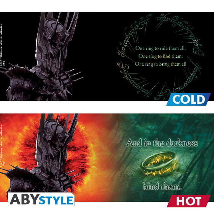 Produktbild: LORD OF THE RINGS - Mug Heat Change - 460 ml - Sauron-cardboard V2