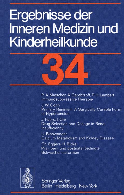 Produktbild: Ergebnisse der Inneren Medizin und Kinderheilkunde