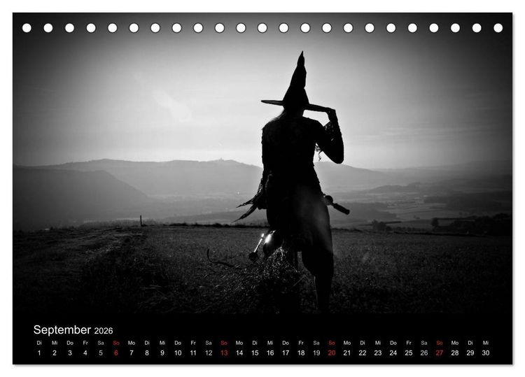 Produktbild: Hexen (Tischkalender 2026 DIN A5 quer), CALVENDO Monatskalender