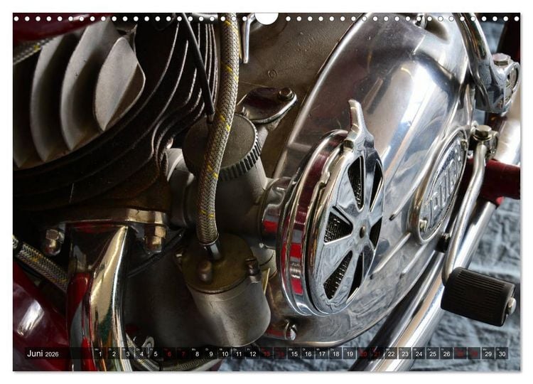 Produktbild: Puch 250 SGS Motorrad - Oldie aus &Ouml;sterreich (Wandkalender 2026 DIN A3 quer), CALVENDO Monatskalender