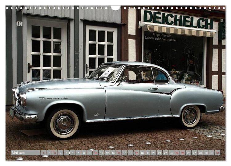 Produktbild: Oldtimer vergangenger Jahrzehnte (Wandkalender 2026 DIN A3 quer), CALVENDO Monatskalender