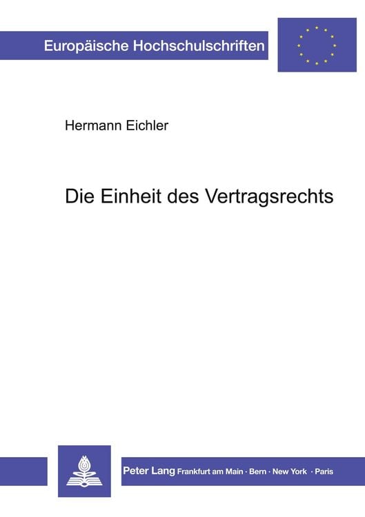 Produktbild: Die Einheit des Vertragsrechts