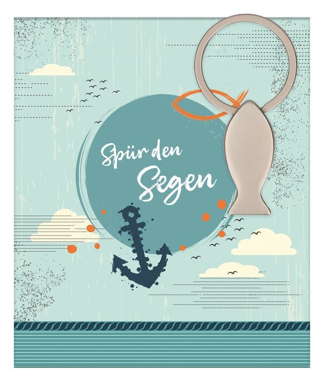 Produktbild: Fisch-Schl&uuml;sselanh&auml;nger - Sp&uuml;r den Segen