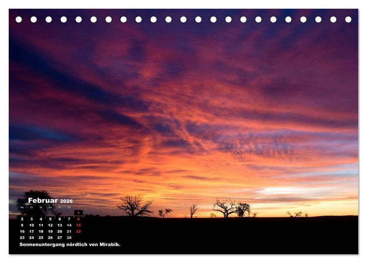 Produktbild: Namibia mal anders (Tischkalender 2026 DIN A5 quer), CALVENDO Monatskalender