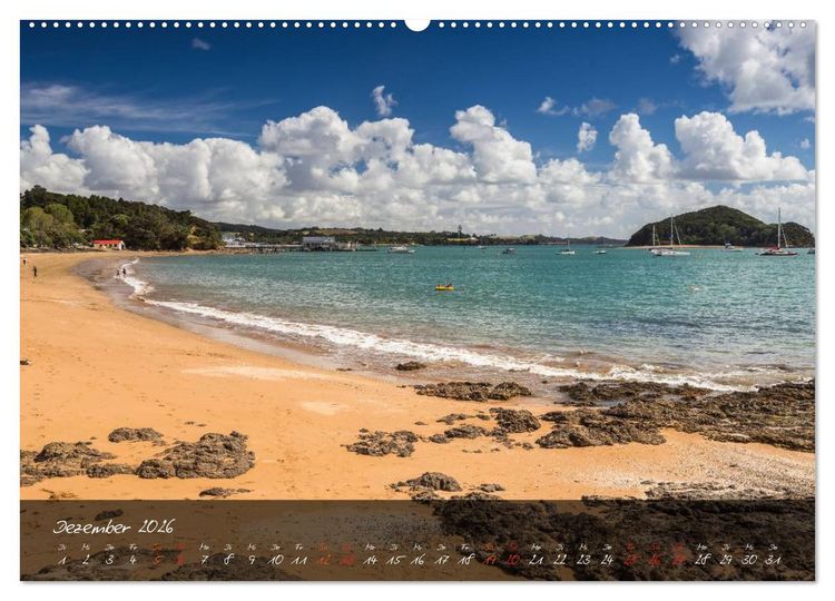 Produktbild: Neuseeland - Land der Maori (hochwertiger Premium Wandkalender 2026 DIN A2 quer), Kunstdruck in Hochglanz
