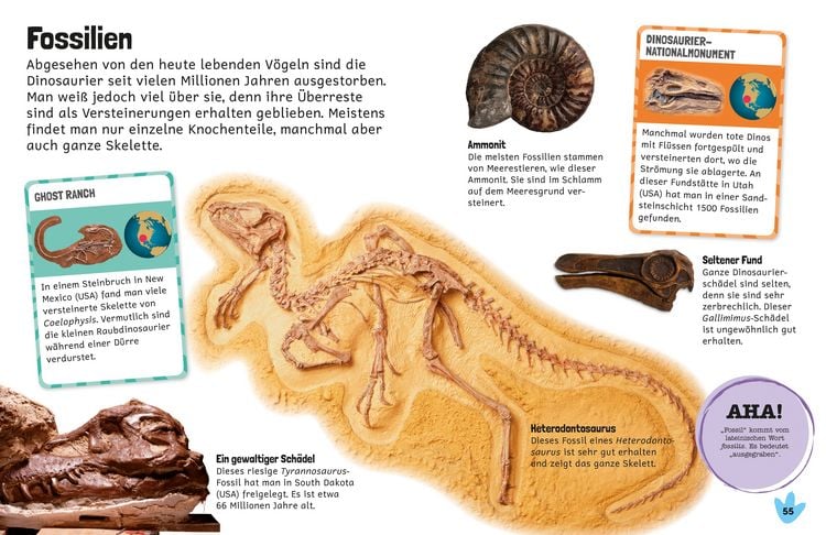 Produktbild: Sticker-Lexikon. Dinosaurier