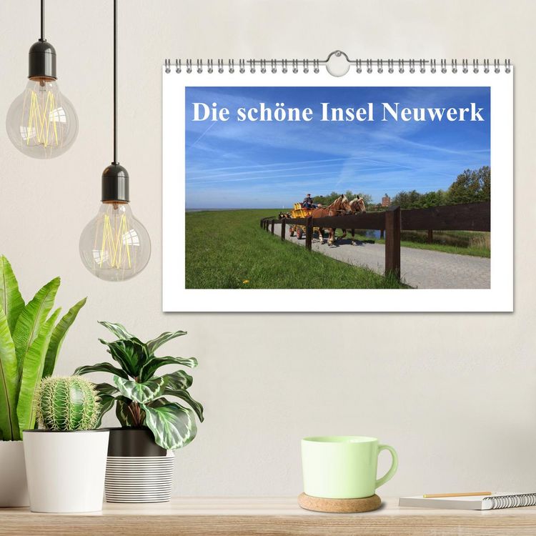 Produktbild: Die sch&ouml;ne Insel Neuwerk (Wandkalender 2026 DIN A4 quer), CALVENDO Monatskalender