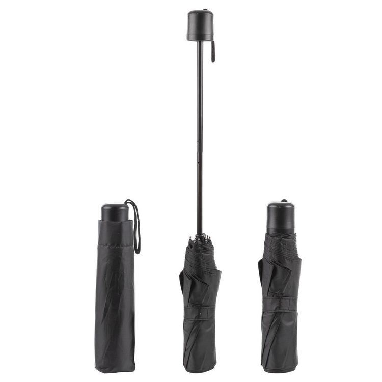 Produktbild: Idena Taschenregenschirm schwarz &Oslash;100cm