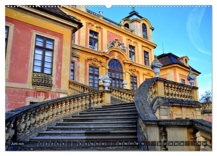 Produktbild: Unterwegs in Ludwigsburg (Wandkalender 2026 DIN A2 quer), CALVENDO Monatskalender