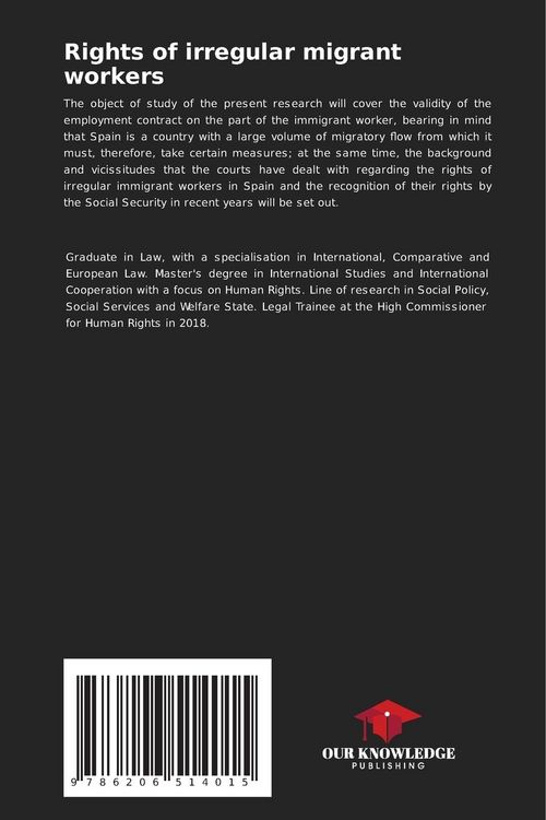 Produktbild: Rights of irregular migrant workers