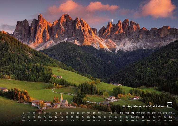 Produktbild: Die Alpen - dem Himmel so nah - 2027 - Kalender DIN A3