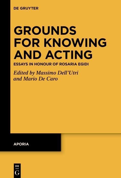 Produktbild: Grounds for Knowing and Acting