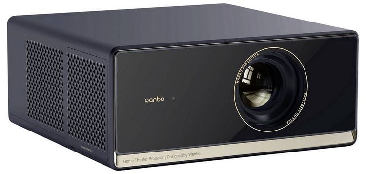 Produktbild: Wanbo Beamer X5 Pro LED 1100 ANSI-Lumen 1920 x 1080 Full HD Full HD, Smart System, integrierte Apps, WLAN, Integrierter Lautsprecher, Autofokus, mit