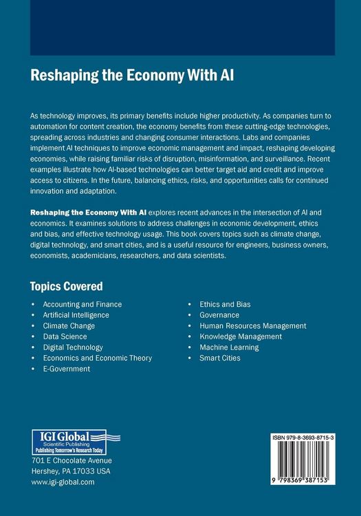 Produktbild: Reshaping the Economy With AI