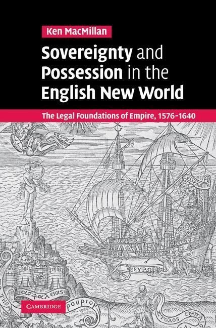 Produktbild: Sovereignty and Possession in the English New World