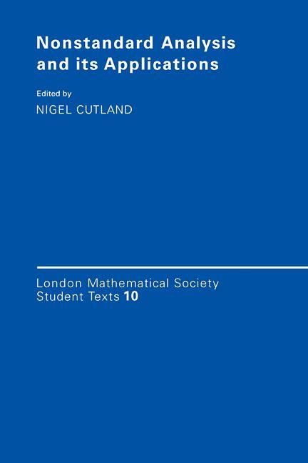 Produktbild: Non-Standard Analysis and Its Applications
