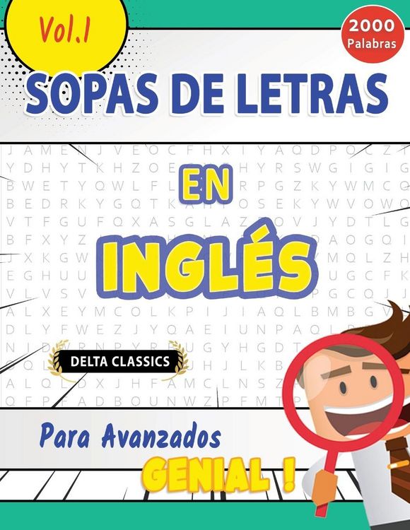 Produktbild: Sopa De Letras En Ingl&eacute;s Para Avanzados - Genial! Vol.1 - Delta Classics