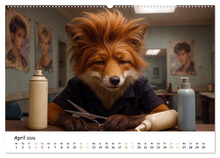 Produktbild: Dienst nach Vorschrift (hochwertiger Premium Wandkalender 2026 DIN A2 quer), Kunstdruck in Hochglanz
