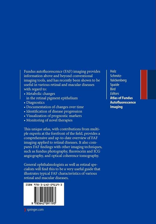 Produktbild: Atlas of Fundus Autofluorescence Imaging