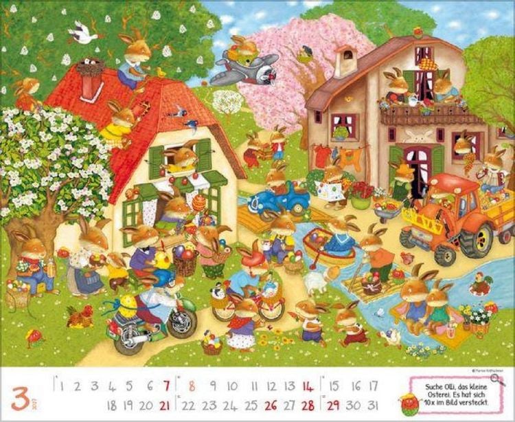 Produktbild: Wimmelkalender 2027