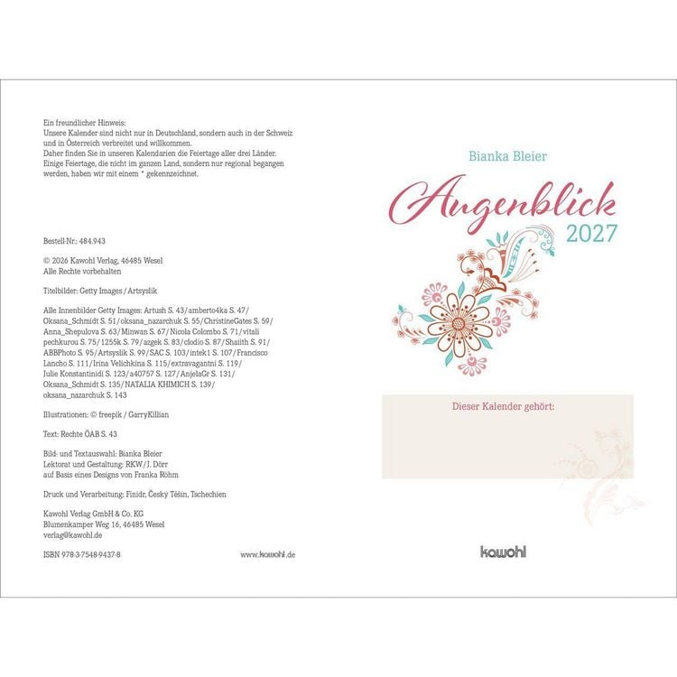 Produktbild: Augenblick 2027