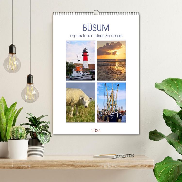 Produktbild: B&uuml;sum - Impressionen eines Sommers (Wandkalender 2026 DIN A2 hoch), CALVENDO Monatskalender