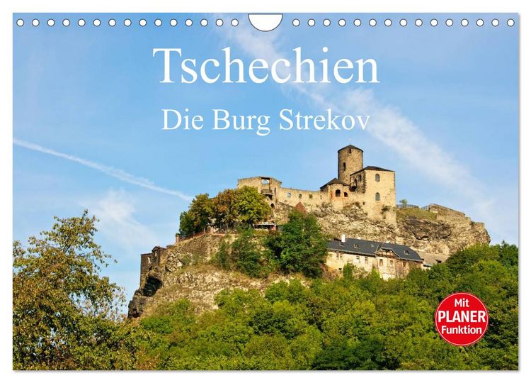 Produktbild: Tschechien - Die Burg Strekov (Wandkalender 2026 DIN A4 quer), CALVENDO Monatskalender