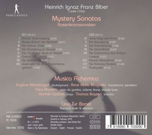Produktbild: Biber: Mystery Sonatas