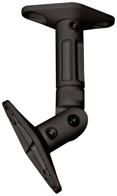 Produktbild: Neomounts SPEAKER-W100BLACK Lautsprecher-Deckenhalterung Neigbar Boden-/Deckenabstand (max.): 14.2 cm Schwarz 1 St.