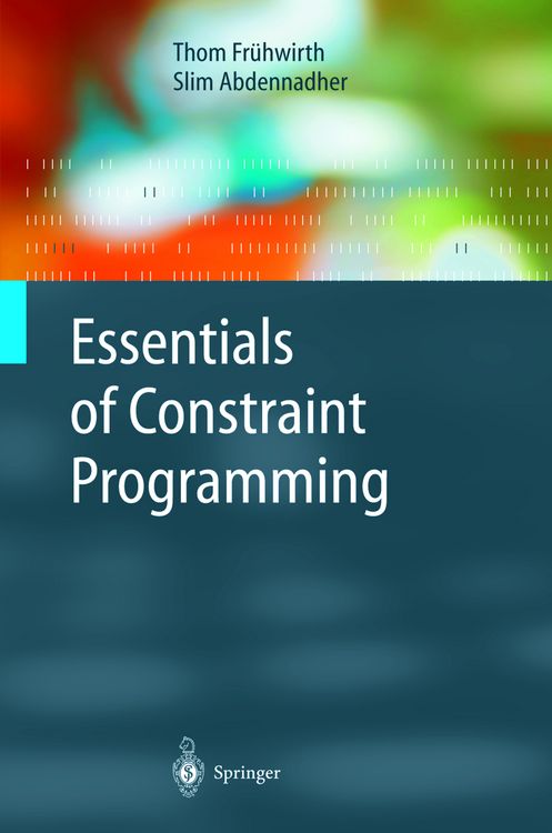 Produktbild: Essentials of Constraint Programming