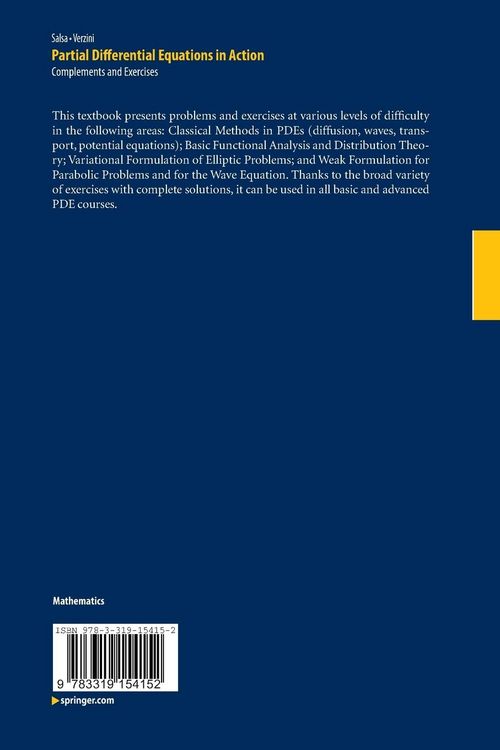 Produktbild: Partial Differential Equations in Action
