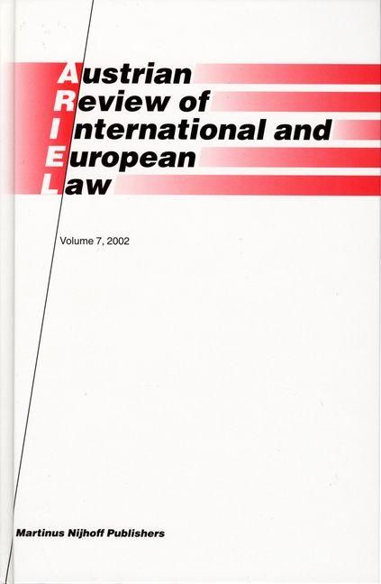 Produktbild: Austrian Review of International and European Law, Volume 7 (2002)