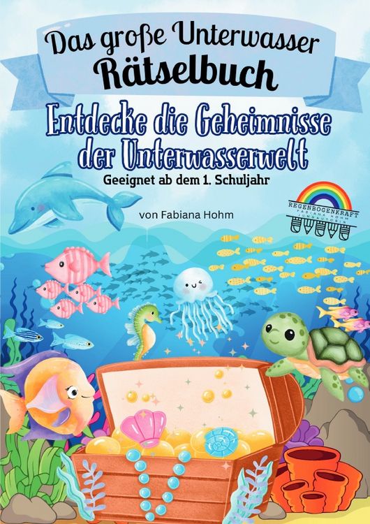 Produktbild: Das gro&szlig;e Unterwasser R&auml;tselbuch