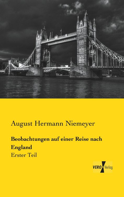 Produktbild: Beobachtungen auf einer Reise nach England