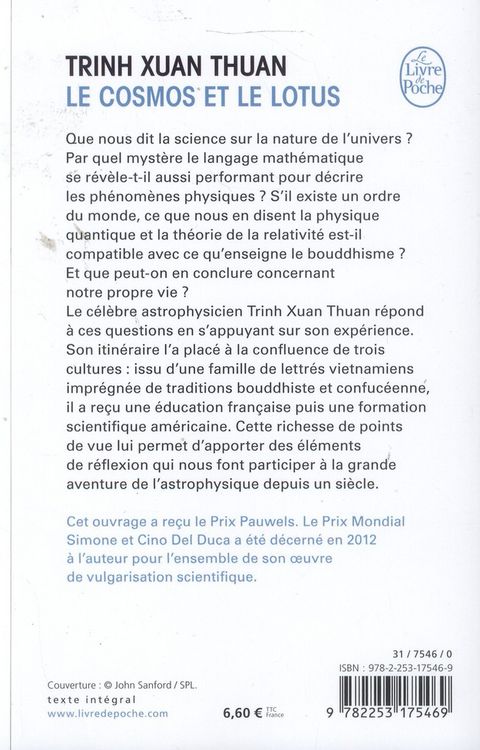 Produktbild: Trinh, X: Cosmos Et Le Lotus
